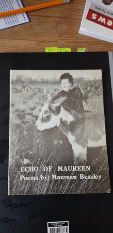 Echo of Maureen. Poems by Maureen Beasley. Castle Printing. 1974