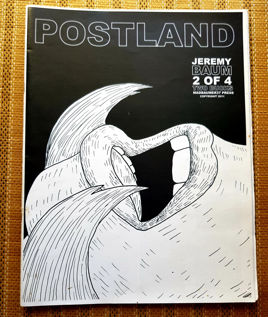 Postland  by Jeremy Baum 2 of 4 Comic Book Madbaumer37 Press 2011.