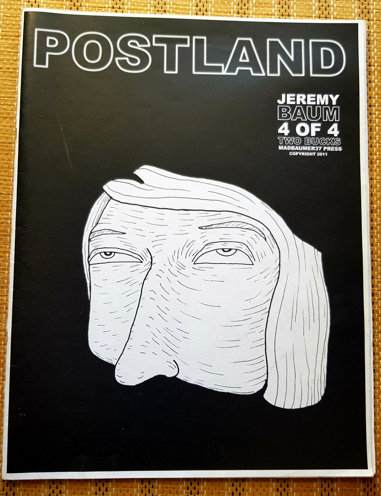 Postland  by Jeremy Baum. 4 of 4 Comic Book. Madbaumer37 Press, 2011.