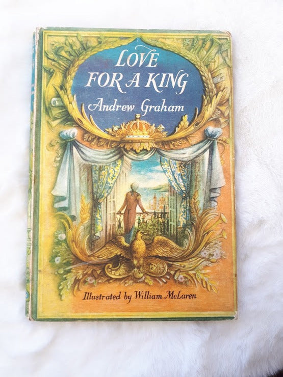 Love for a King by Andrew Graham, Hardback, First Edition, Geoffrey Bles, 1959