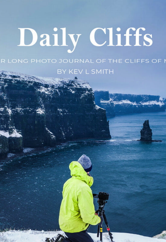 Daily Cliffs - A Year Long Photo Journal of the Cliffs of Moher - by Kev. L. Smith - The Salmon Bookshop & Literary Centre, Ennistymon, Co. Clare, Ireland