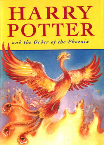 Harry Potter and the Order of the Phoenix by J.K. Rowling. 1st Edition, Hardback, Bloomsbury, 2003.