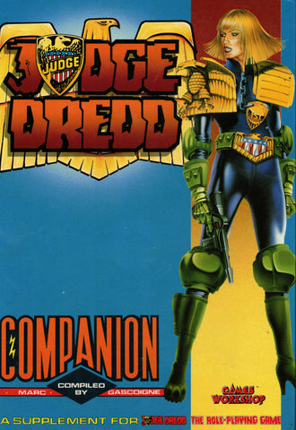 Judge Dredd Companion Hardback Comic 1987 - The Salmon Bookshop & Literary Centre, Ennistymon, County Clare, Ireland